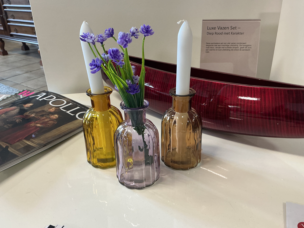 Mini Vazen Set – Diverse Kleuren (Zachte Tinten)